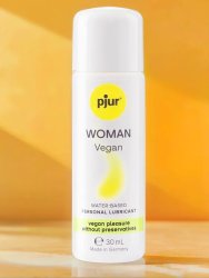 Интимная смазка pjur Woman Vegan, на водной основе, 100% веганские ингредиенты, 30 мл