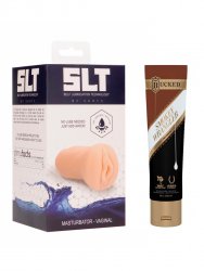 Ароматизированный косметический крем для мастурбации Bucked Smokey Wrangler - 60 мл. и Мастурбатор Self Lubrication Masturbator Vaginal - Flesh