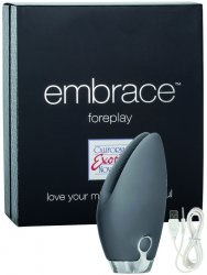 Вибромассажер Embrace Foreplay перезаряжаемый – серый