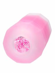 Нереалистичный мастурбатор Tenga Spinner Brick, 13 см, ТПЭ, розовый