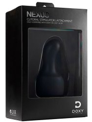 Насадка-стимулятор клитора Nexus, для вибратора Doxy, 6,6 см, силикон, черный