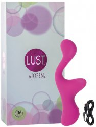 Вибромассажер G-точки и клитора Lust by Jopen L16 – розовый