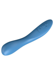 Уникальный вибратор We-Vibe Rave 2 для стимуляции зоны G, 21,7 см, серо-голубой