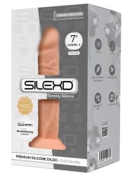 Реалистичный фаллоимитатор SILEXD Model 4, 17,7 см, силикон, телесный
