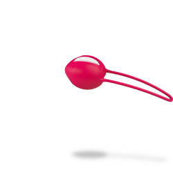 Вагинальный шарик Smartball Uno с шариками внутри – красный
