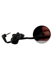 Алюминиевая анальная пробка с электростимуляцией