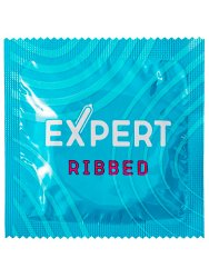 Рельефные презервативы EXPERT Ribbed, ребристые, 12шт