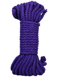 Натуральная веревка для связывания Doc Johnson Merci Bind & Tie, 9,14 м, фиолетовая