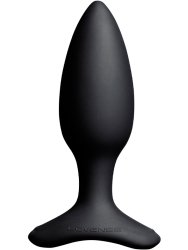 Инновационная анальная вибропробка, LOVENSE Hush 2, 14 см, управление через приложение, 7 режимов, размер S, черный