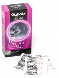 Презервативы Sitabella Light классика особо тонкие – 12 шт