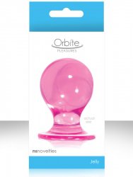 Большая анальная пробка Orbite Pleasures - Pink