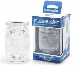 Маструбатор Fleshlight Quickshot Vantage - прозрачный