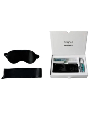 Новогодний набор Svakom Pulse Box: стимулятор Pulse Pure, лубрикант и клинер Swiss Navy, маска на глаза и лента для связывания