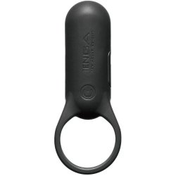 Эрекционное кольцо Tenga SVR+ Black с вибрацией