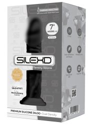 Реалистичный фаллоимитатор SILEXD Model 4, 17,7 см, силикон, черный