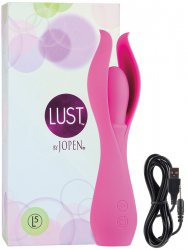 Вибромассажер с лепестками Lust by Jopen L5 – розовый