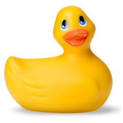 Вибратор-уточка Big Teaze Toys I Rub My Duckie 2.0, жёлтый