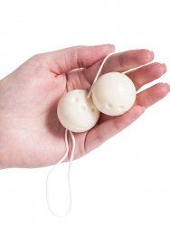 Вагинальные шарики Vibratone Balls – белые