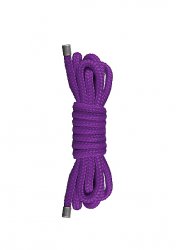 Веревка Japanese Mini Rope Ouch! 1,5 метра (фиолетовая)