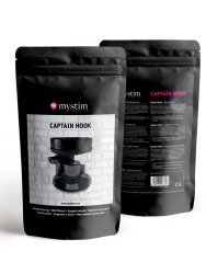 Крепление мастурбатора Mystim Captain Hook на стену, 9 см, черный