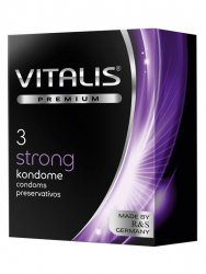 Презервативы Vitalis №3 Strong сверхпрочные