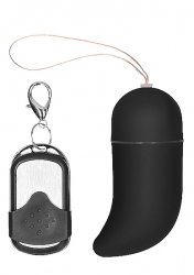 Виброяйцо для стимуляции точки G с пультом управления Medium Wireless Vibrating G-Spot Egg (Черный)