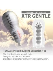 Нереалистичный мастурбатор Tenga Original Vacuum Cup Extra Gentle, 15,5 см, ТПЭ, белый