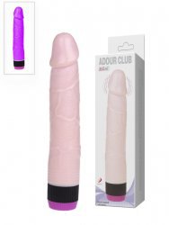 Мультискоростной вибратор-фаллос Adour Club – фиолетовый