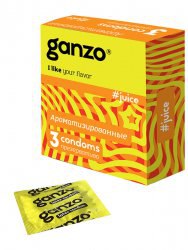 Презервативы Ganzo Juice ароматизированные – 3 шт