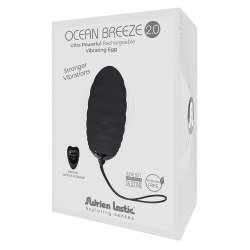Ocean Breeze 2.0 + LRS виброяйцо с пультом ДУ чёрный