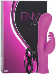 Вибромассажер Envy by Jopen - Eight со стимуляцией клитора – розовый