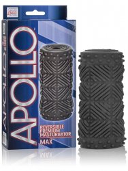 Мастурбатор Apollo Reversible Premium Masturbator Max двусторонний – серый