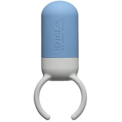 Эрекционное кольцо Tenga SVR One Blue с вибрацией