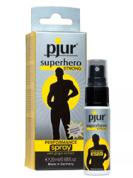 Спрей-пролонгатор pjur Superhero Strong Spray, на водной основе, с экстрактом имбиря, 20 мл
