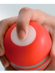 Нереалистичный мастурбатор Tenga Dual Sentation Cup, 15,5 см, ТПЭ, белый