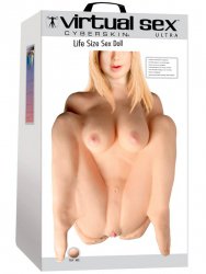 Цельнолитая реалистичная секс-кукла Virtual Sex™