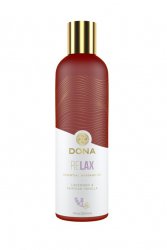 Эфирное массажное масло Dona Relax с ароматом тиянской ванили и лаванды - 120 мл