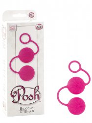 Вагинальные шарики Posh Silicone “O” Balls - розовый