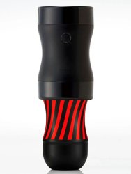 Нереалистичный мастурбатор Tenga Rolling Gyro Roller Cup Strong, 15,5 см, ТПЭ, черный