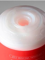 Нереалистичный мастурбатор Tenga Dual Sentation Cup, 15,5 см, ТПЭ, белый