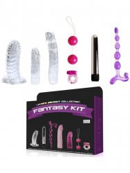 Подарочный интимный набор к 8 Марта Fantasy Kit. 7 секс игрушек для двоих