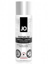 Возбуждающий силиконовый лубрикант JO Premium Warming - 60 мл