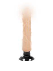 Вибромассажер BASECOCK REALISTIC VIBRATOR 2-1 FLESH 20CM