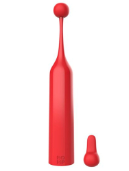 Точечный стимулятор клитора Romp Pop, 3 режима, 14,3 см, красный