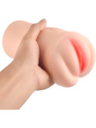 Реалистичный мастурбатор XISE Brenna Pussy, 17,5 см, 7 режимов, вагина, телесный 