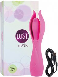 Вибромассажер с лепестками Lust by Jopen L6 – розовый