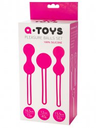 Набор вагинальных шариков TOYFA A-Toys – розовый