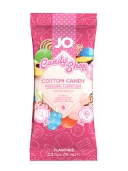 Одноразовый вкусовой лубрикант со вкусом сахарной ваты Candy Shop Cotton Candy, 10 мл.