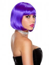 Фиолетовый парик-каре Playfully Purple