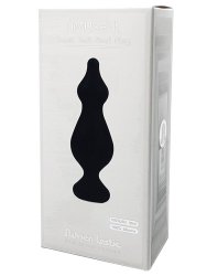 Анальная пробка Adrien lastic Amuse, 13,8 см, силикон, черная